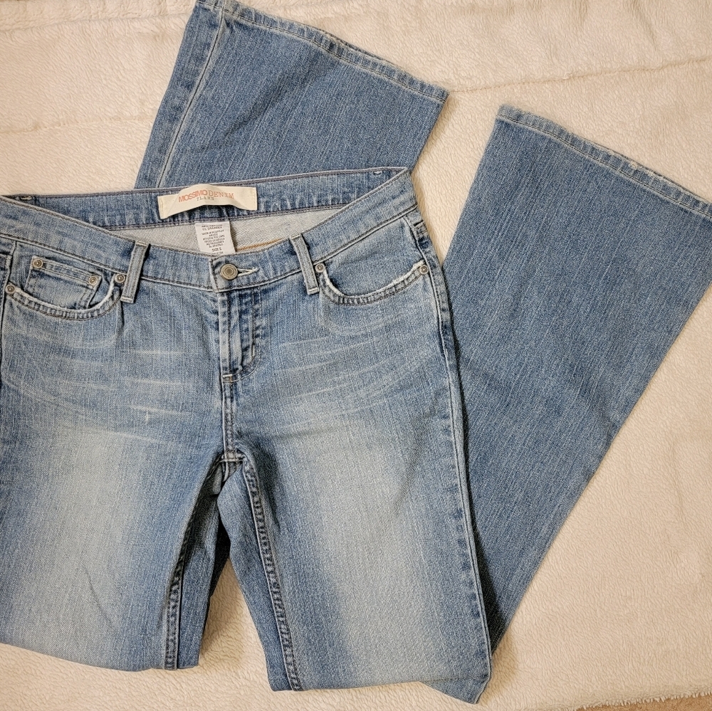Mossimo Denim Flare Jeans size 5